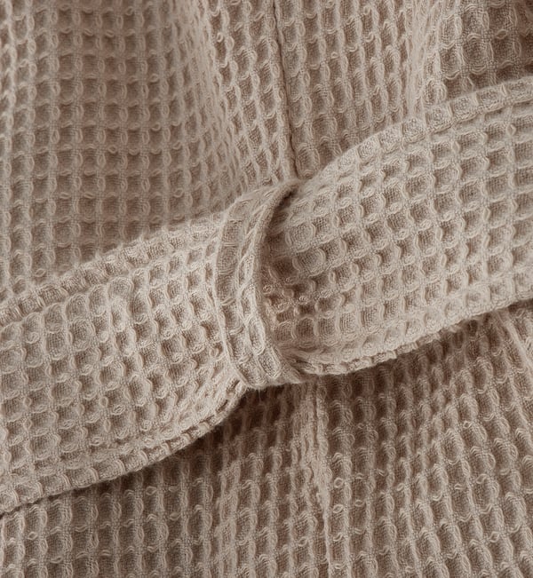 BJÄLVEN bath robe, beige, L/XL