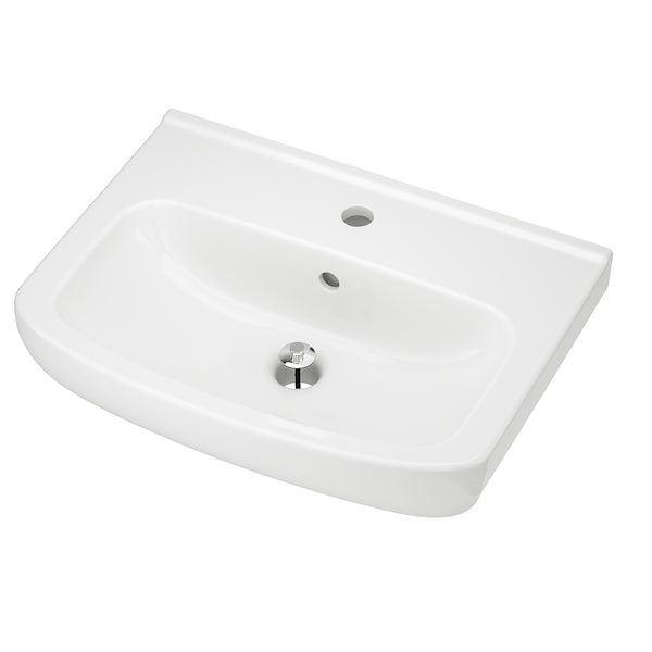 BJÖRKÅN - 1-basin washbasin, 54x40 cm