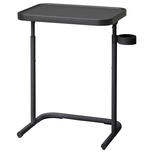 BJÖRKÅSEN laptop stand, anthracite, 46x70x35 cm