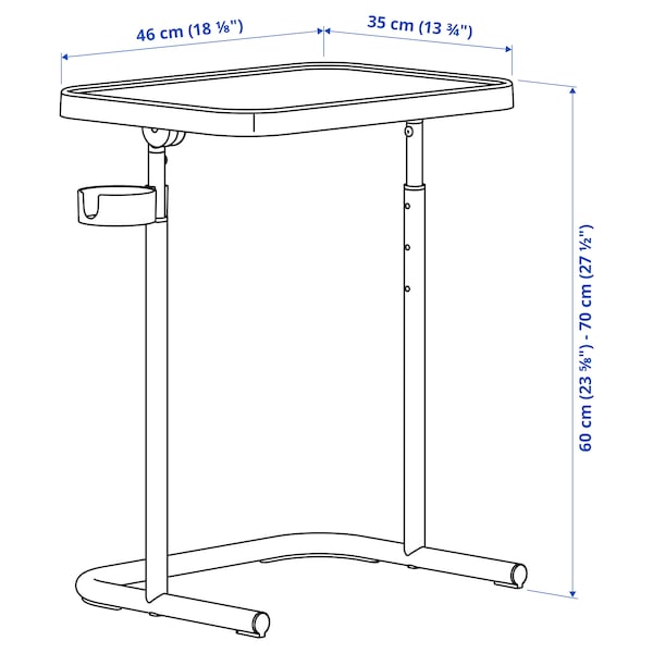 BJÖRKÅSEN - Laptop stand, beige