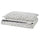 BJÖRKGRÅMAL - BJÖRKGRÅMAL Duvet cover and pillowcase, black white/dotted, 150x200/50x80 cm