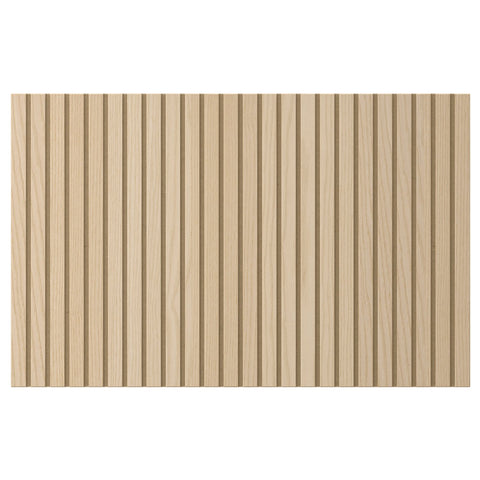 BJÖRKÖVIKEN door/drawer front, ash veneer, 60x38 cm