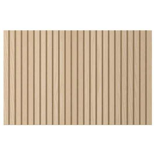 BJÖRKÖVIKEN door/drawer front, ash veneer, 60x38 cm