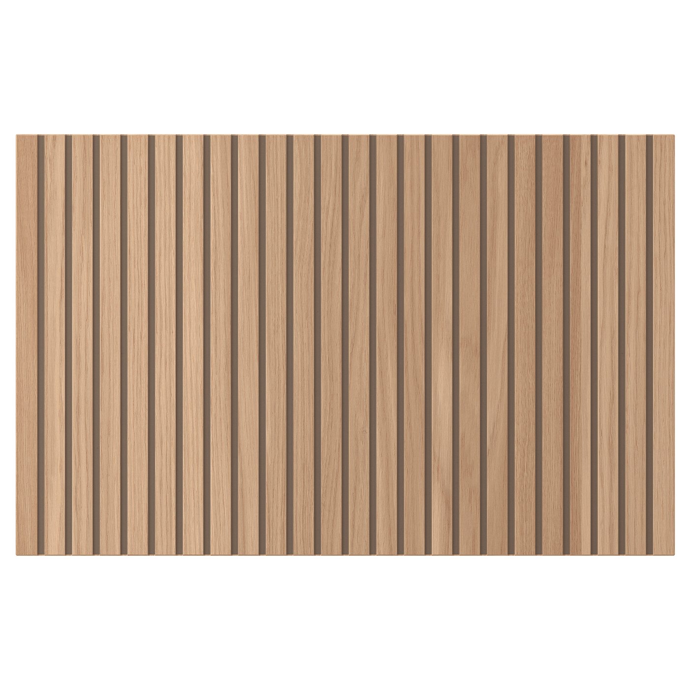 BJÖRKÖVIKEN door/drawer front, oak veneer, 60x38 cm