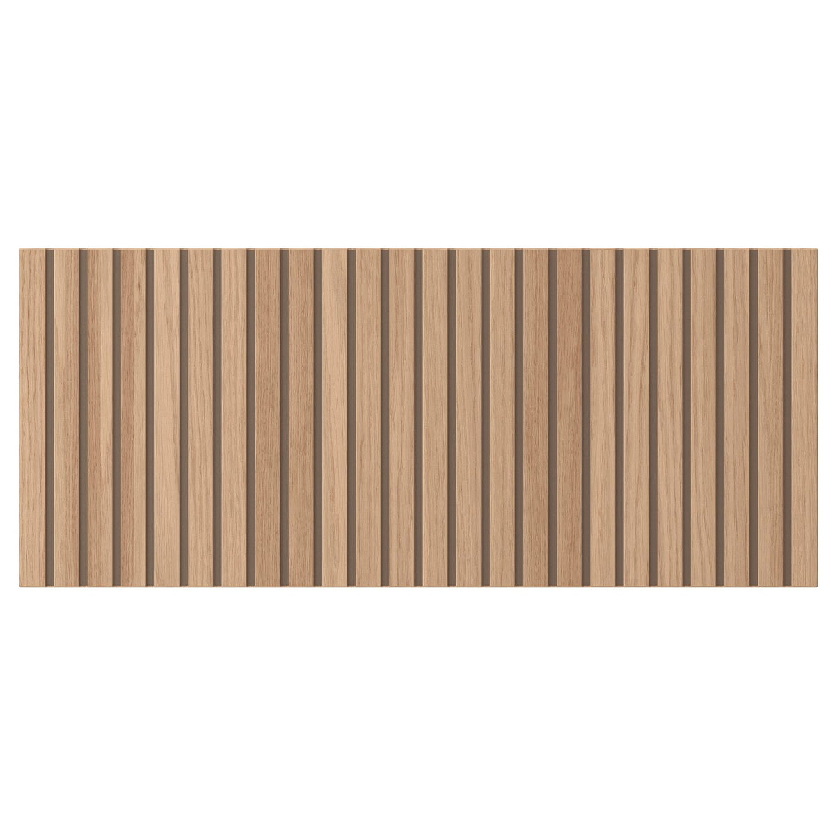 BJÖRKÖVIKEN drawer front, oak veneer, 60x26 cm