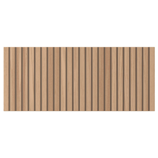 BJÖRKÖVIKEN drawer front, oak veneer, 60x26 cm