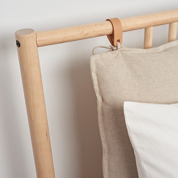 Ikea BJÖRKSNÄS - Bed frame, birch/ birch veneer/Lindbåden, 140x200 cm