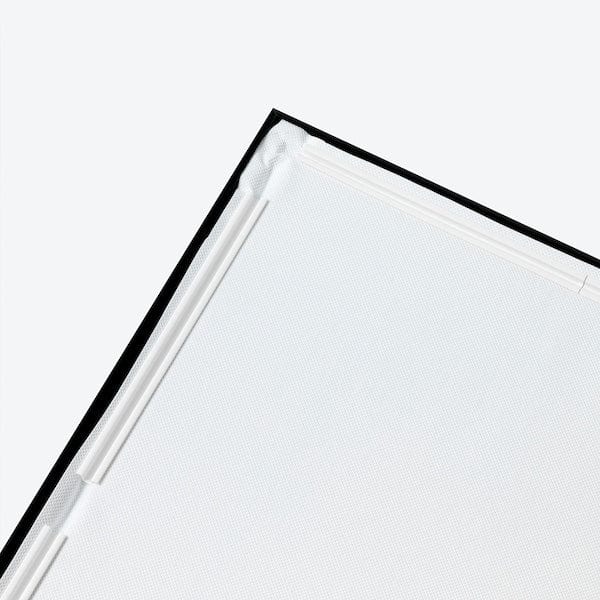 Ikea BJÖRKSTA - Picture with frame, the planet Earth/black, 118x78 cm