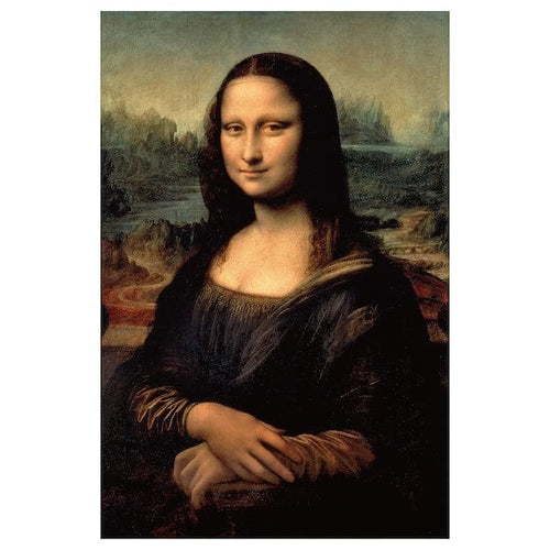 BJÖRKSTA picture, Mona Lisa, 78x118 cm