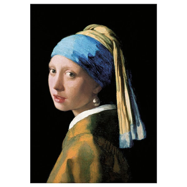 BJÖRKSTA - Canvas, Girl with a Pearl Earring, 78x118 cm