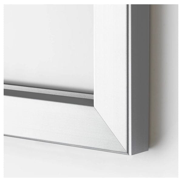 Ikea BJÖRKSTA - Frame, aluminum color, 140x56 cm
