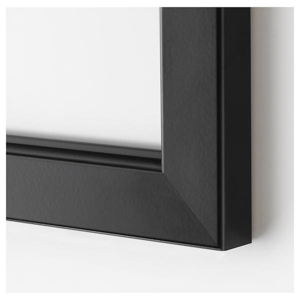 Ikea BJÖRKSTA - Frame, black, 78x118 cm
