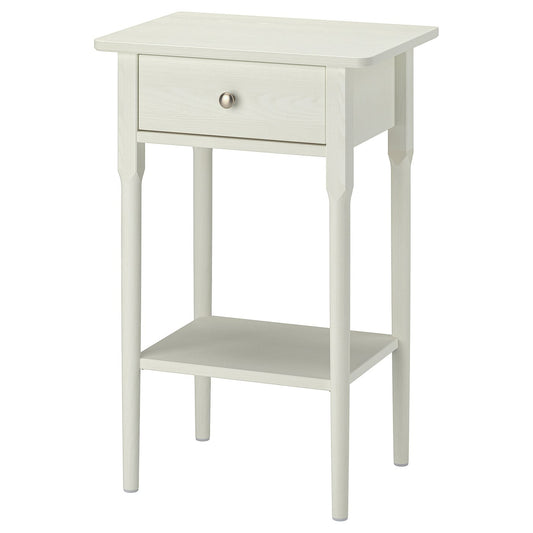 BLÄSTÅSEN bedside table, white, 29x10x27 cm