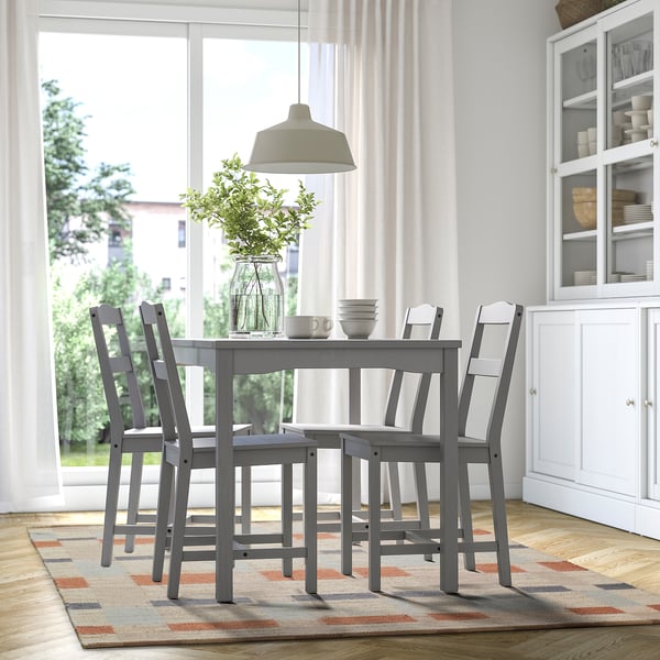 BLÅLJUS rug, flatweave, handwoven natural/grey/brown plaid, 170x240 cm