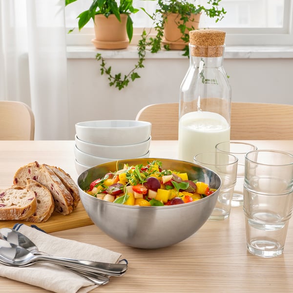 BLANDA BLANK serving bowl, stainless steel, 20 cm