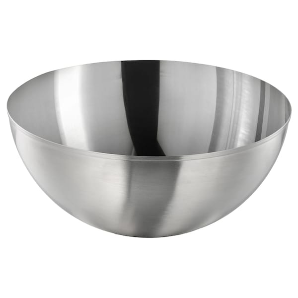 Ikea BLANDA BLANK - Serving bowl, stainless steel, 20 cm