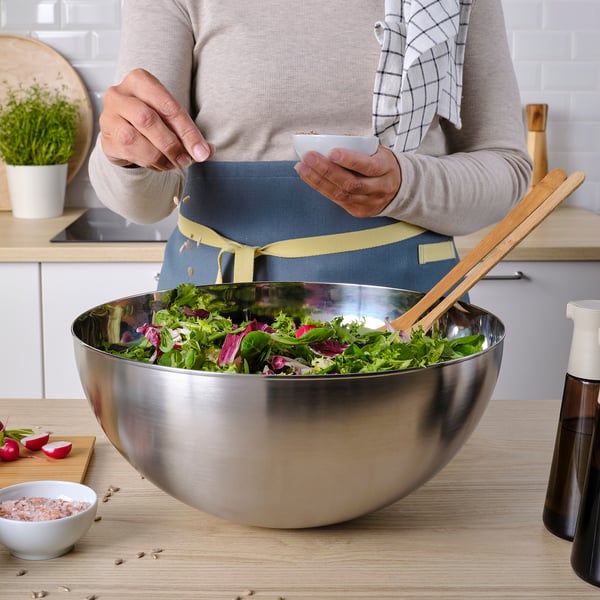 BLANDA BLANK serving bowl, stainless steel, 36 cm