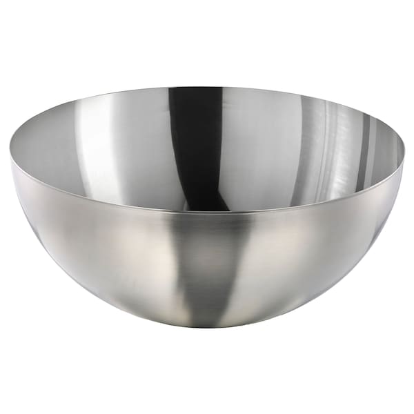 Ikea BLANDA BLANK - Bowl, stainless steel, 36 cm ,