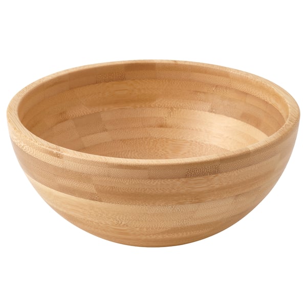BLANDA MATT serving bowl, bamboo, 20 cm