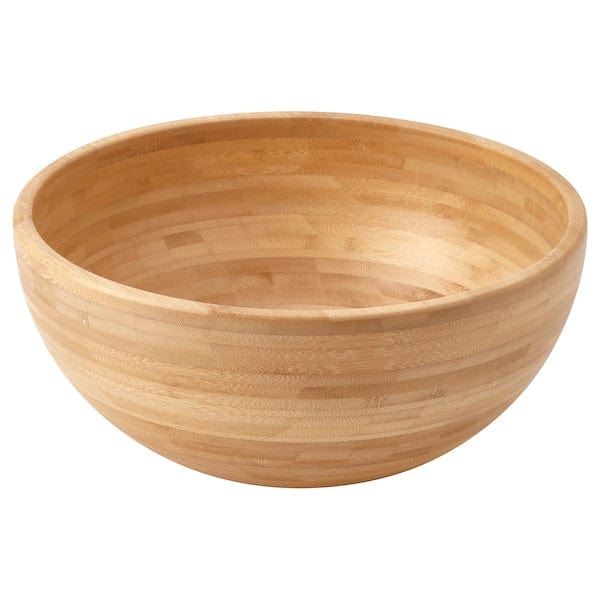 Ikea BLANDA MATT - Serving bowl, bamboo, 28 cm