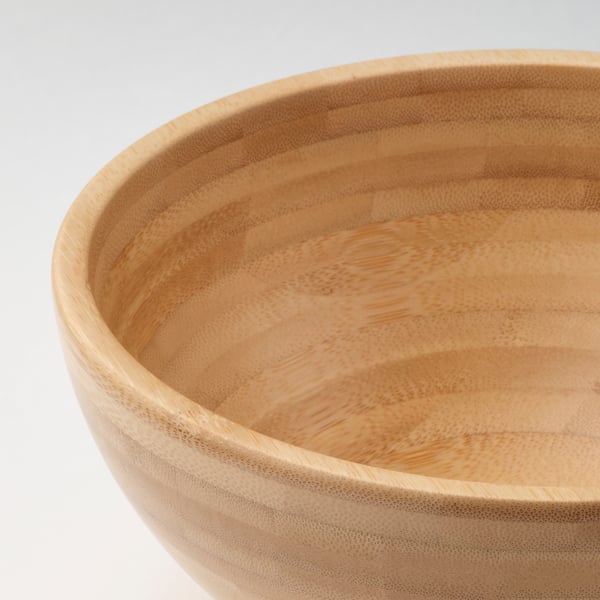 BLANDA MATT serving bowl, bamboo, 20 cm