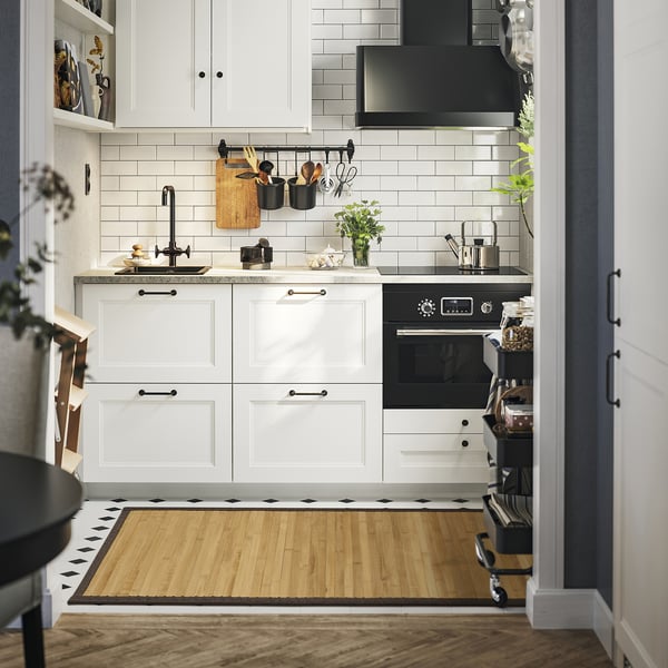 BLANGSLEV rug, bamboo, 50x140 cm