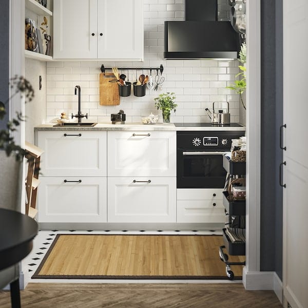Ikea BLANGSLEV Rug - bamboo 50x100 cm , 50x100 cm
