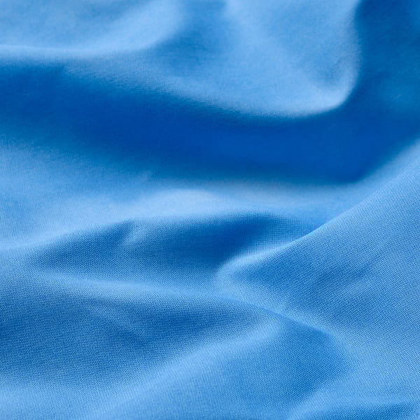 BLÅVINGAD - BLÅVINGAD Duvet cover and pillowcase, ocean pattern/blue, 150x200/50x80 cm