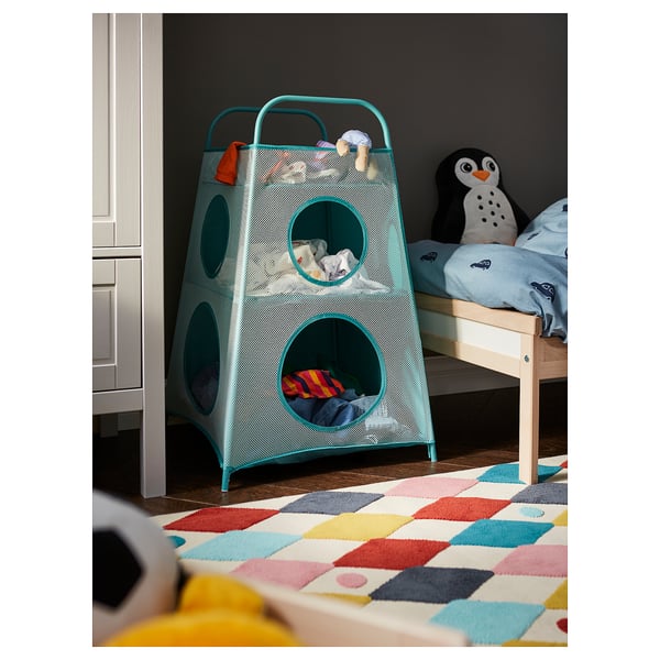 BLÅVINGAD cushion, penguin-shaped black/white, 40x32 cm