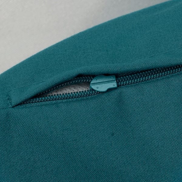 Ikea BLÅVINGAD - Cushion cover, whale pattern/blue-green, 50x50 cm