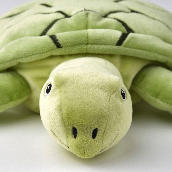 BLÅVINGAD - Soft toy, turtle/green, 44 cm