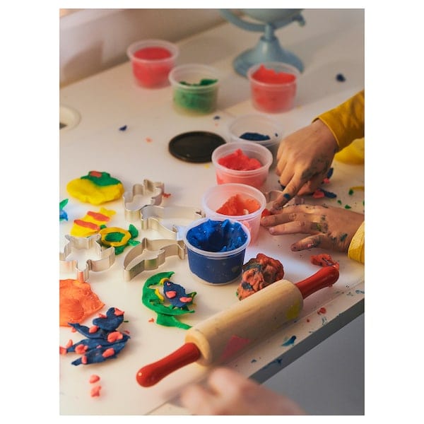 Ikea BLÅVINGAD - Modelling dough cutters, set of 5, aluminium-colour