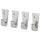 BLECKA hook, nickel-plated, 5 cm, 4 pack