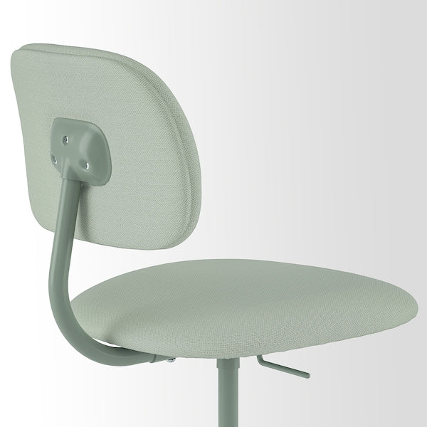 BLECKBERGET Swivel chair Idekulla light green ,