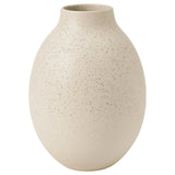 BLODBJÖRK vase, beige, 25 cm