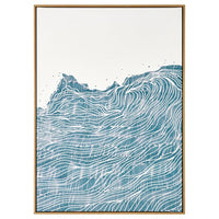 BLODFLÄDER picture, Nazaré, 50x70 cm