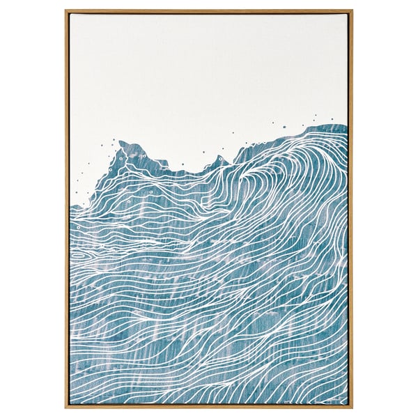 BLODFLÄDER picture, Nazaré, 50x70 cm