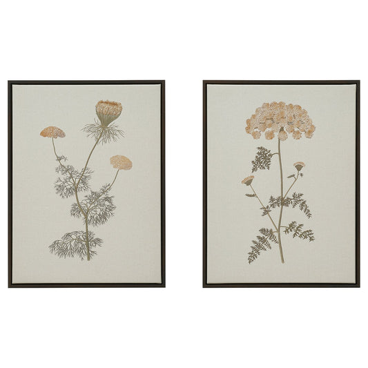 BLODFLÄDER picture, floral simplicity, 30x40 cm, 2 pack