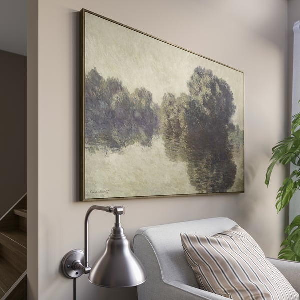 BLODFLÄDER picture, The Seine at Giverny, 118x78 cm