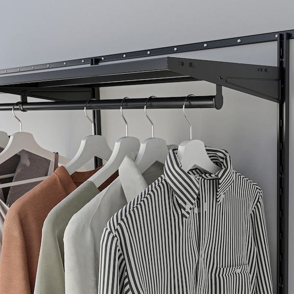 Ikea BOAXEL - Mounting rail, anthracite, 182 cm