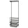 BOAXEL - BOAXEL Wardrobe combination, anthracite, 62x40x201 cm