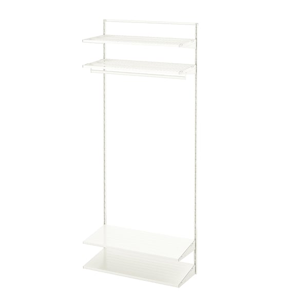 BOAXEL - BOAXEL Wardrobe combination, white, 82x40x201 cm
