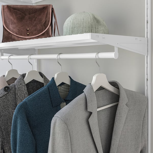 BOAXEL - BOAXEL Wardrobe combination, white, 82x40x201 cm