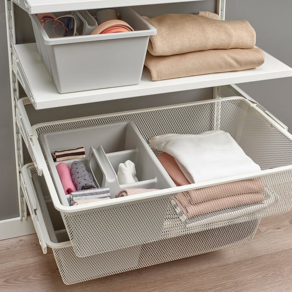 BOAXEL - BOAXEL Wardrobe combination, white, 62x40x201 cm