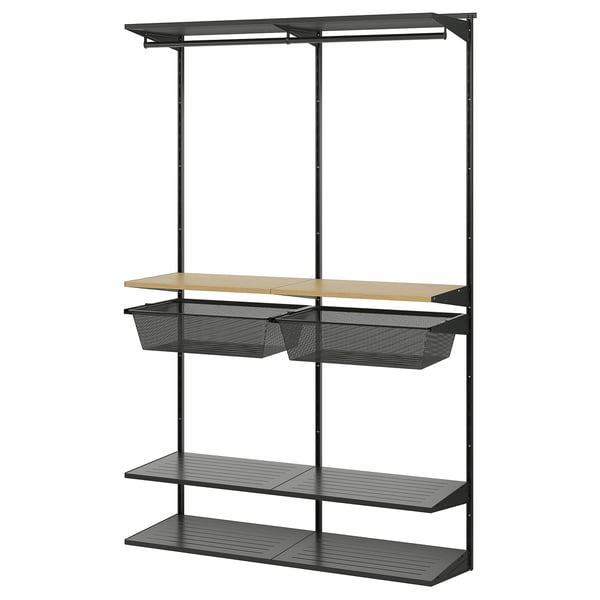 BOAXEL wardrobe combination, 125x40x201 cm