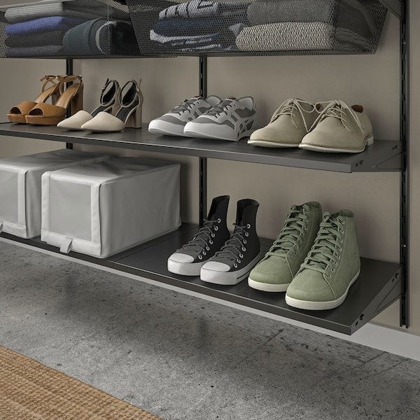 Ikea BOAXEL - Shoe shelf, anthracite, 60x40 cm