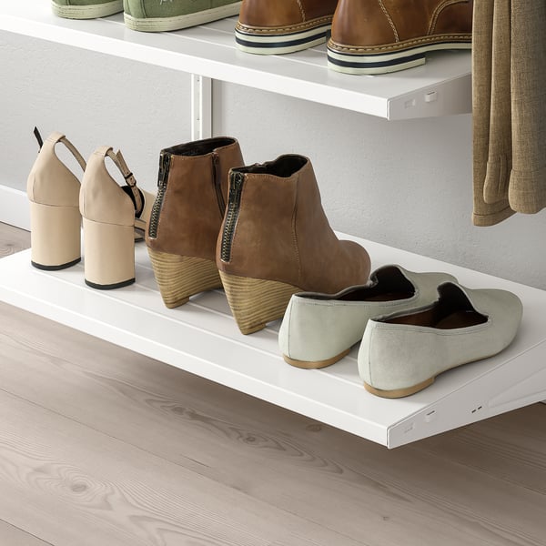 BOAXEL shoe shelf, white, 80x40 cm