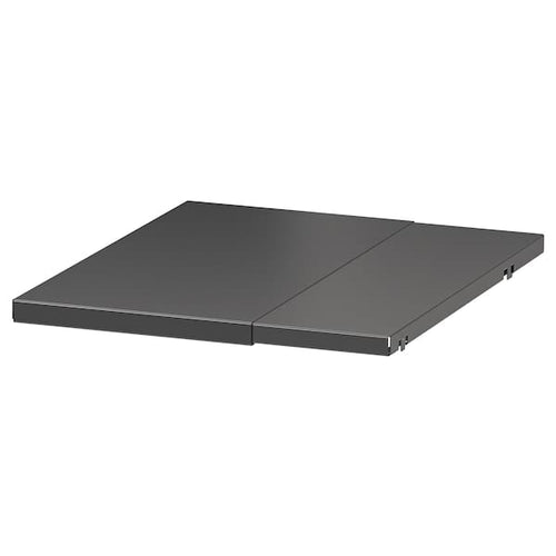 BOAXEL adjustable shelf, anthracite, 20-30 cm