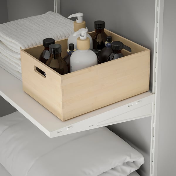BOAXEL - BOAXEL Shelving unit, white, 62x40x201 cm