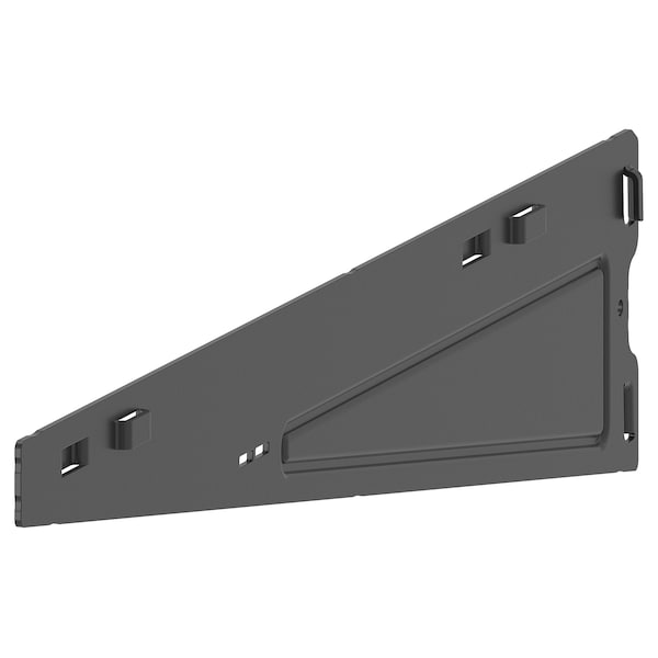 BOAXEL - Bracket, anthracite, 40 cm